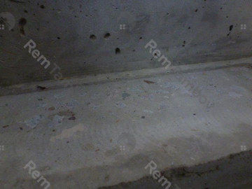 Поверхность бетонной ступени после шлифования